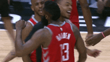 houston rockets handshake GIF by NBA