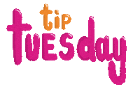 Tip Tuesday Sticker
