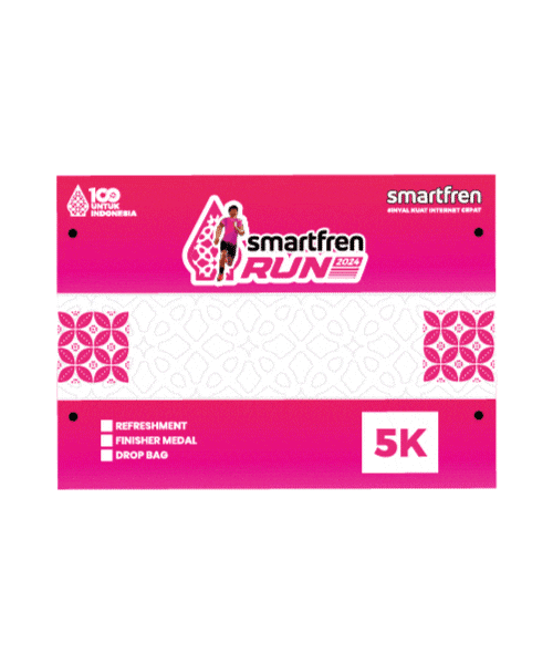 Marathon Finish Sticker by Smartfren