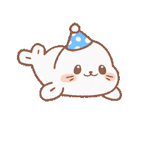 Happy Birthday Love Sticker by Sappy Seals