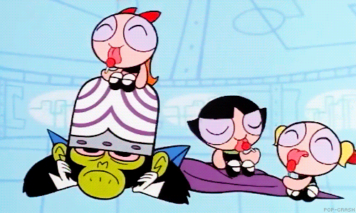 Lollipop Poweuff Girls GIF