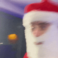 filsdelachance christmas santa side eye santa claus GIF