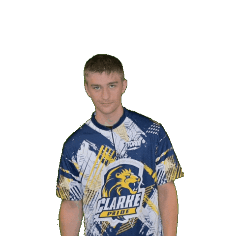 Clarke Pride Sticker by Clarke University