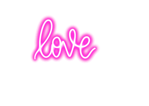 pink love Sticker