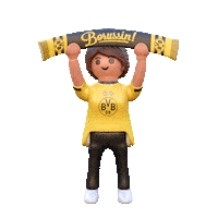 Borussia Dortmund Football Sticker by PLAYMOBIL