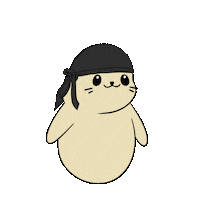 Sexy Big Eyes Sticker by Sappy Seals Community