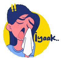 ivillero sad crying cry filipino Sticker