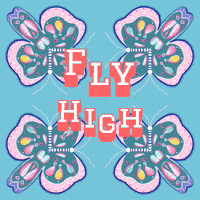 Fly High GIF by Daisy Lemon