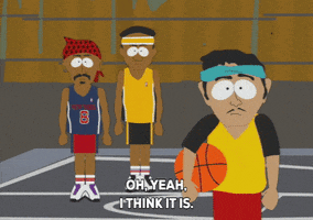 basketball court speaking GIF by South Park 