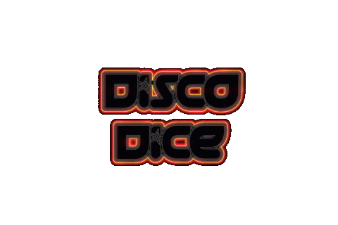 Party Color Sticker by DISCO DICE