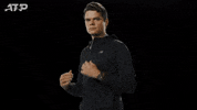 tennis player fun GIF by ATP Tour