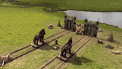 Trojan Horse Challenge GIF by The Traitors Australia