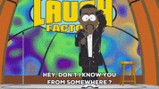 comedian talking GIF by South Park 