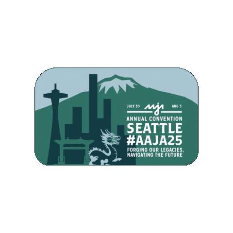 Seattle Sticker by Asian American Journalists Association