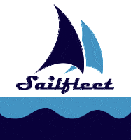 sailfleet summer vibe yacht sail Sticker