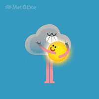 Miss You Hug GIF by Met Office weather