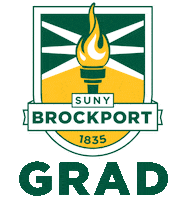 Green And Gold College Sticker by Brockport
