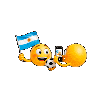 Emoji Argentina Sticker by WhatsApp SIM