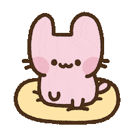 Cat Making Sticker