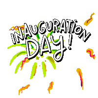 Joe Biden Celebration Sticker by Sarah The Palmer