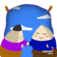 Happy Stayathome Sticker by Celcom