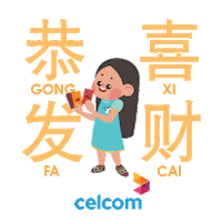 Gongxifacai Sticker by Celcom