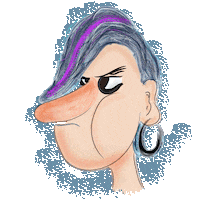 Dibujo Personaje Sticker