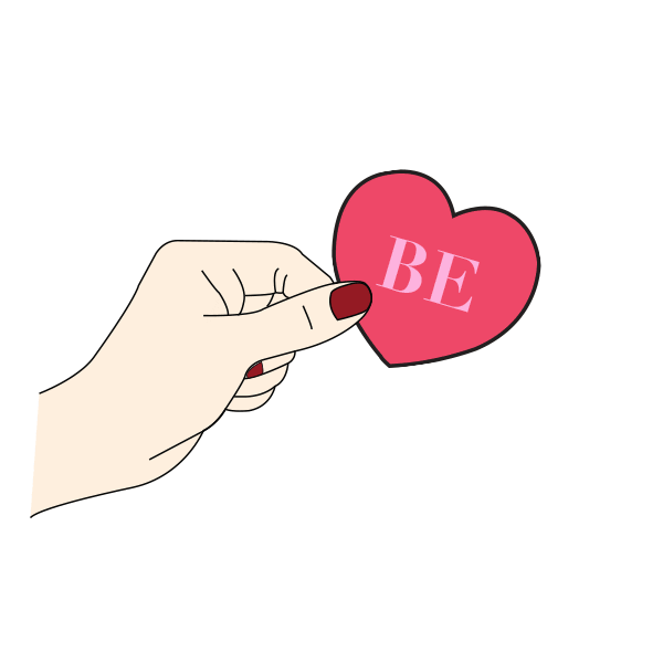 i love you heart Sticker by Lonbali