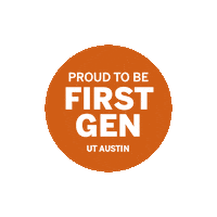 BeALonghorn utfirstgen firstgenlonghorns Sticker