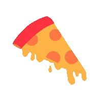 Rainbow Pizza Sticker