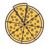 Food Eating Sticker by Godfather's Pizza