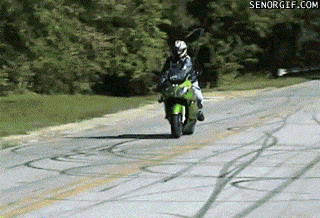 motorcycle fail GIF by Cheezburger