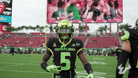 College Football GIF by USF Athletics