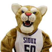 Sunglasses Mascot Sticker by University of Sioux Falls
