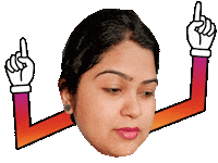 Sonam Sticker by BORN ON INSTAGRAM