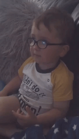 Adorable Child Sings Nursery Songs