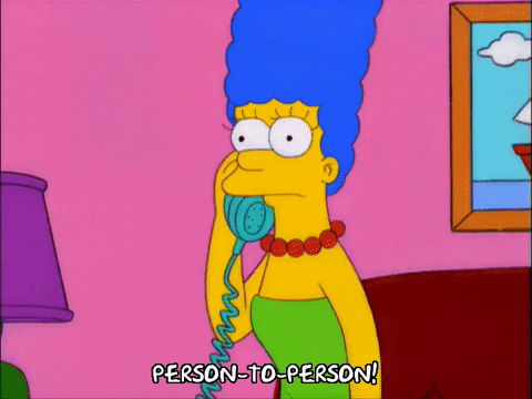 excited marge simpson GIF