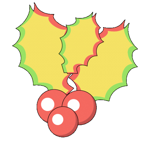 Happy Merry Christmas Sticker by Lily Xiao Haselton
