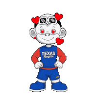 Texas Rangers Sticker by Zhot Shop