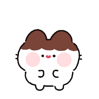 ttun_nyang_ cat hello hi 고양이 Sticker