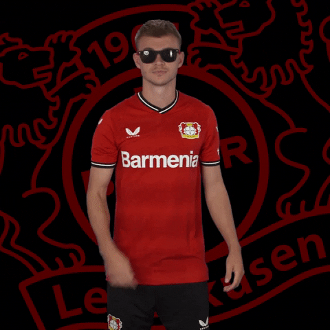 Sunglasses Watching GIF by Bayer 04 Leverkusen