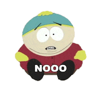 Eric Cartman No Sticker by South Park