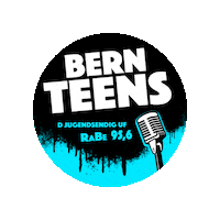 bernteens radio vibe schweiz jugend Sticker
