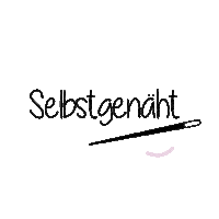 Selbstgenäht Sticker by stoffundso