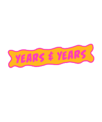 years & years Sticker by LollapaloozaBerlin