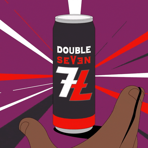 Energy Drink GIF by Double Seven