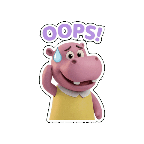 Surprised Oh No Sticker