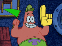 Happy Patrick Star GIF by SpongeBob SquarePants