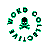 wckdcollective  Sticker