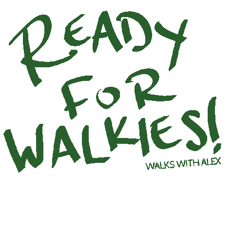 WalksWithAlex giphyupload dog walk dog walking dog walker Sticker